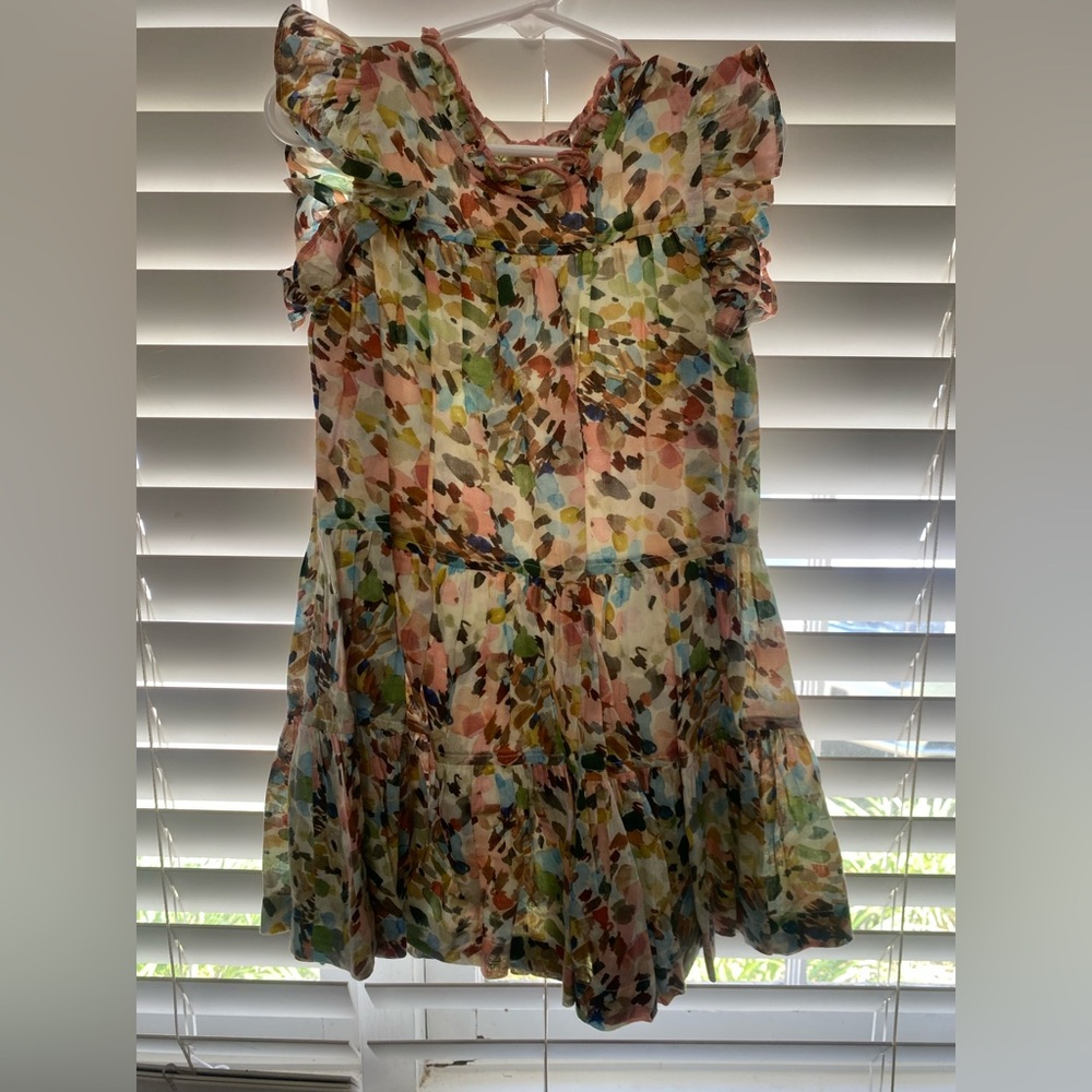 Pink chicken dress, guc, 3t, adorable on!